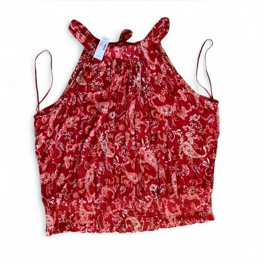 Maurice’s NWT Red Paisley Top! Size 2X